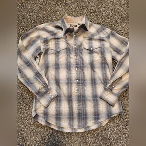 Stetson Pearl Snap Plaid Shirt